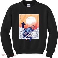 Fisherman Sunset Kids Sweatshirt thumb 0