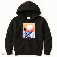 Fisherman Sunset Kids Hoodie thumb 0