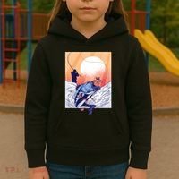 Fisherman Sunset Kids Hoodie thumb 3
