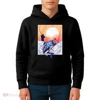Fisherman Sunset Kids Hoodie thumb 4