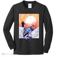 Fisherman Sunset Kids Long Sleeve Shirt thumb 0