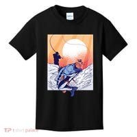 Fisherman Sunset Kids T-Shirt thumb 0