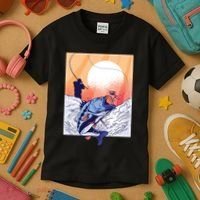 Fisherman Sunset Kids T-Shirt thumb 3