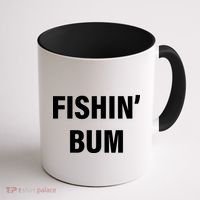 Fishin' Bum Coffee Mug thumb 1
