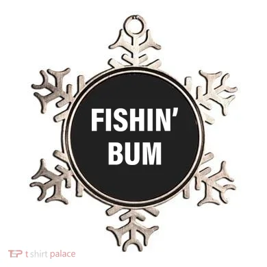 Fishin' Bum Ornament