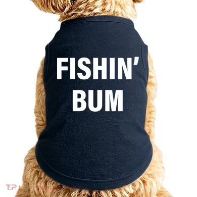 Fishin' Bum Doggie Tank