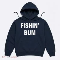 Fishin' Bum Hoodie thumb 0