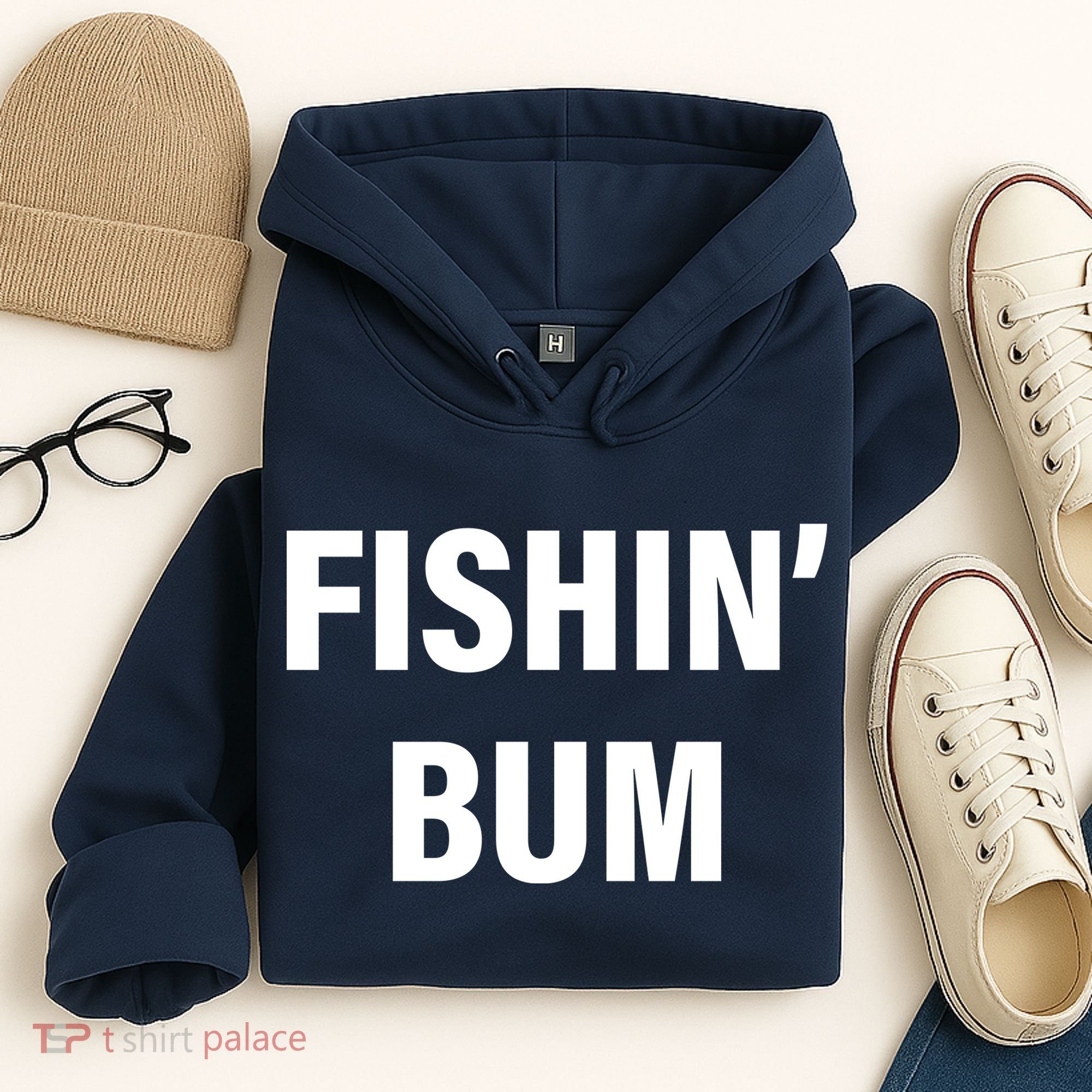 Fishin' Bum Hoodie