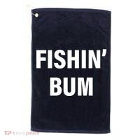 Fishin' Bum Golf Towel thumb 0