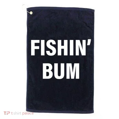 Fishin' Bum Golf Towel