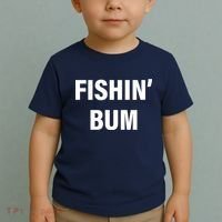 Fishin' Bum Toddler T-Shirt thumb 2