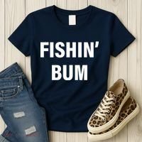 Fishin' Bum Women's T-Shirt thumb 3