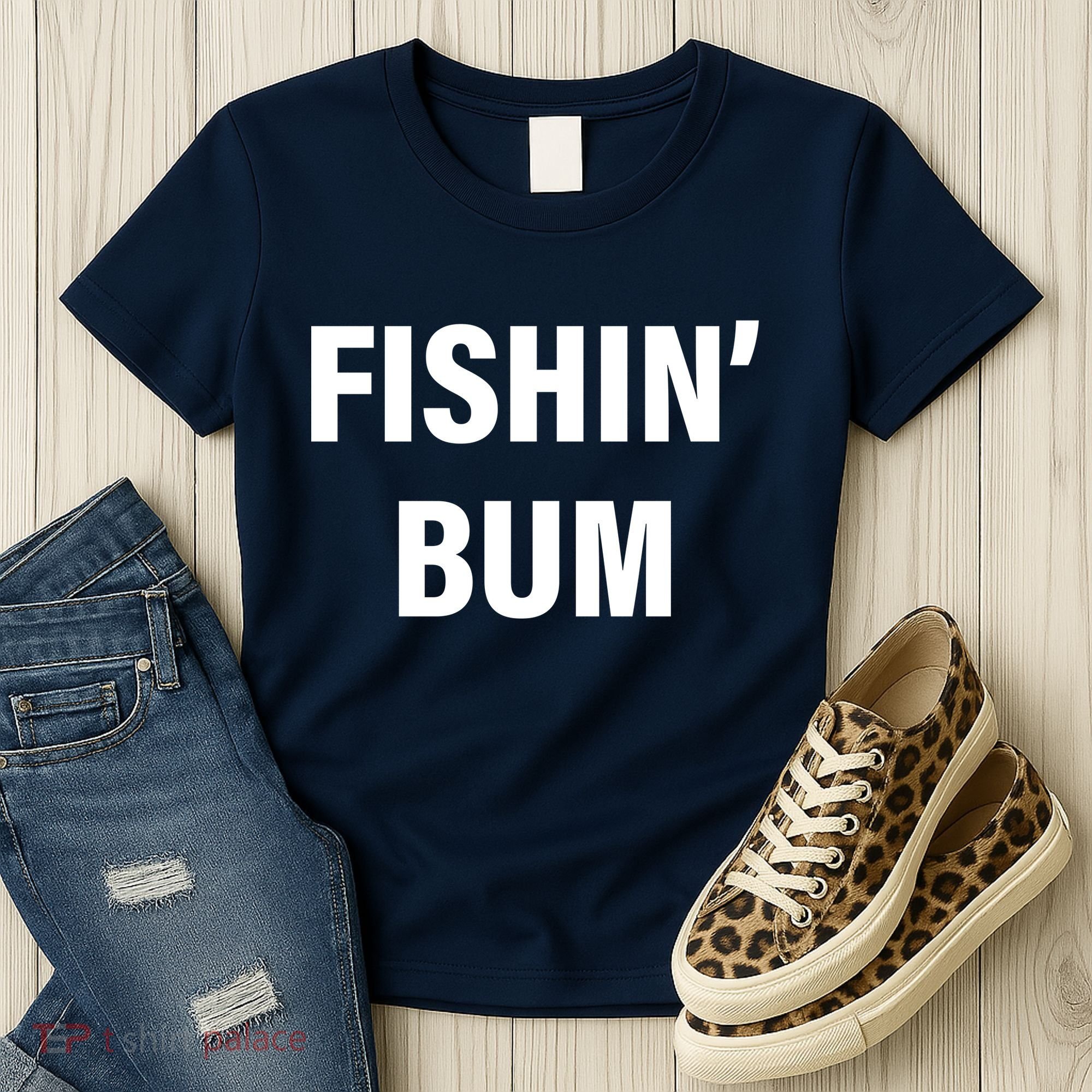 Fishin' Bum Women's T-Shirt