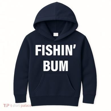 Fishin' Bum Kids Hoodie