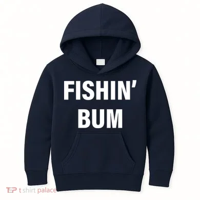 Fishin' Bum Kids Hoodie