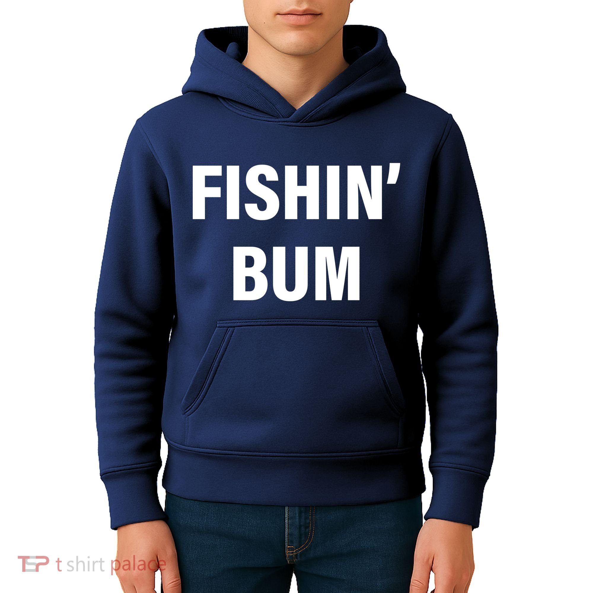 Fishin' Bum Kids Hoodie