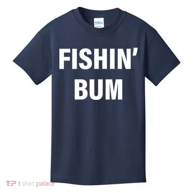 Fishin' Bum Kids T-Shirt