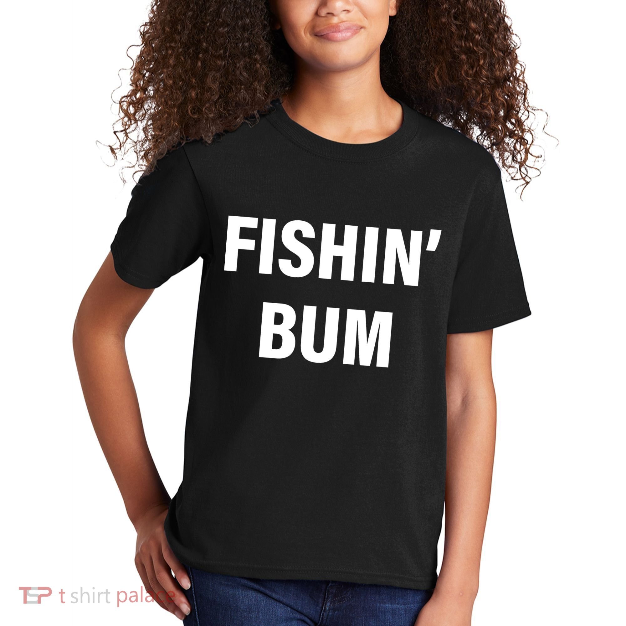 Fishin' Bum Kids T-Shirt