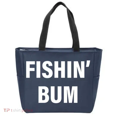 Fishin' Bum Tote Bag