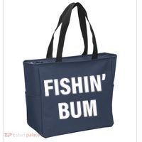 Fishin' Bum Tote Bag thumb 2