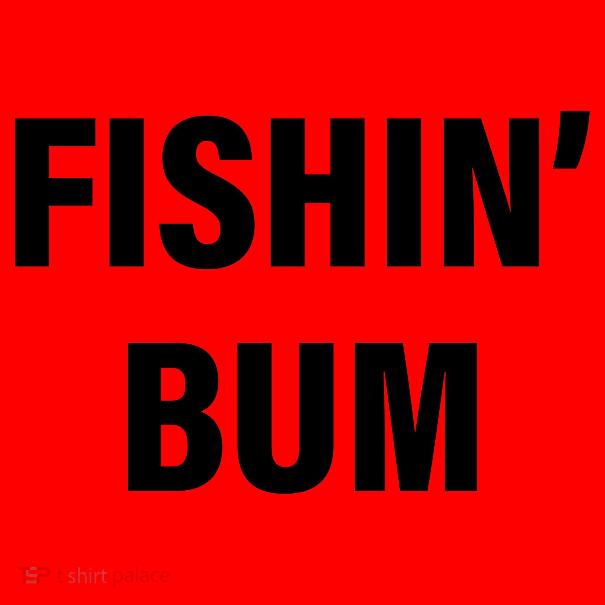 Fishin' Bum Santa Hat