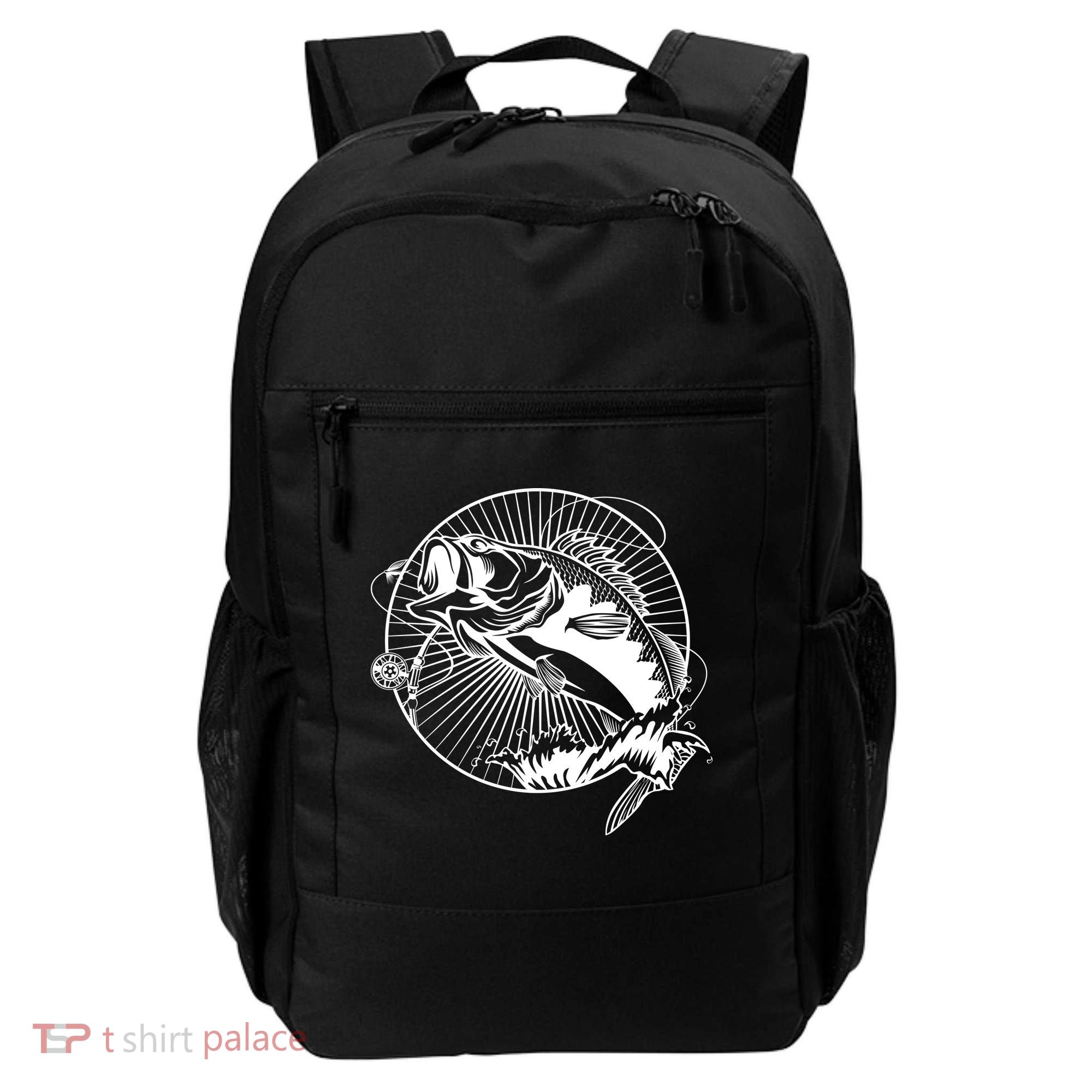 Fishing - Jumping Bass Fish Backpack