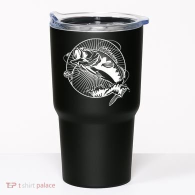 Fishing - Jumping Bass Fish Tumbler