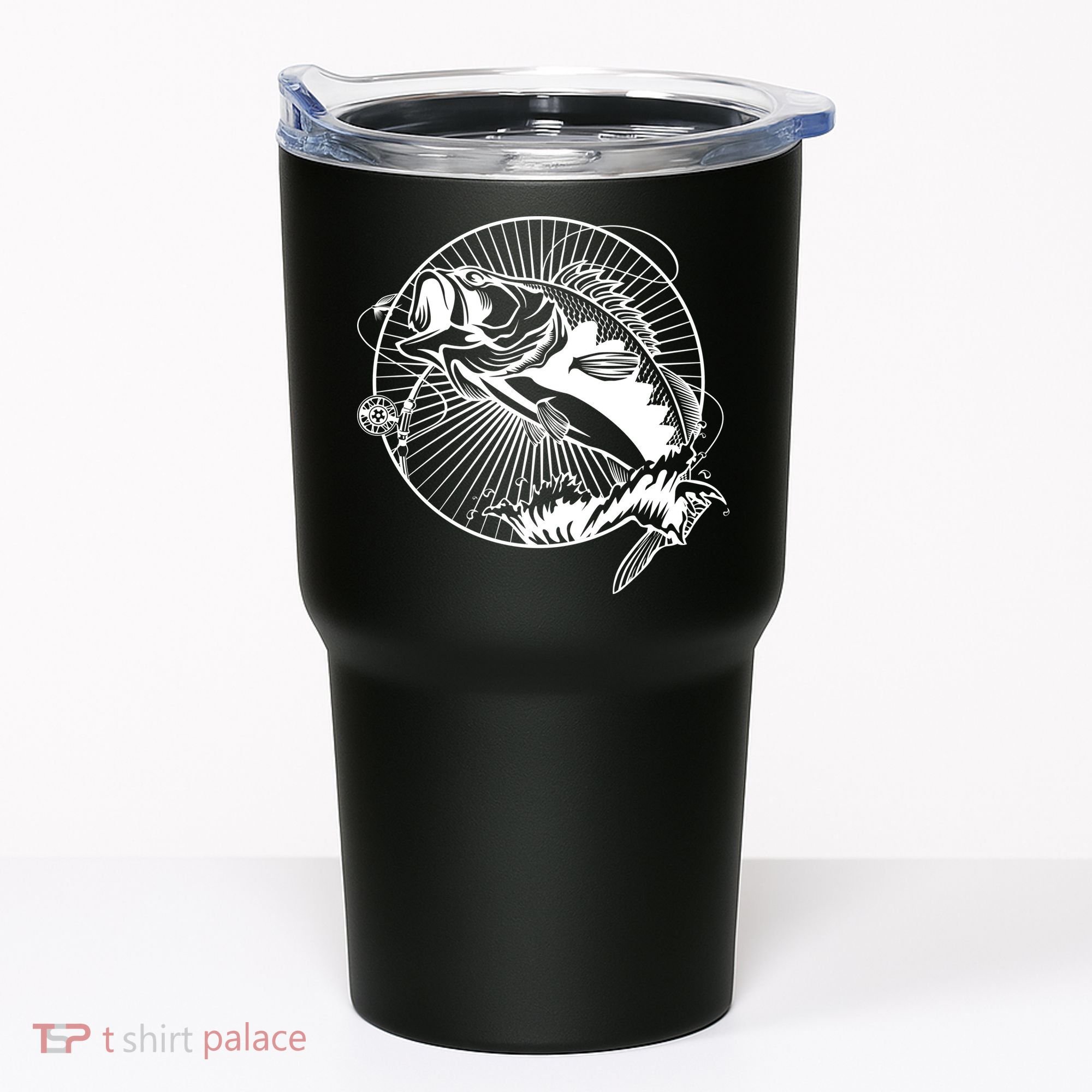Fishing - Jumping Bass Fish Tumbler