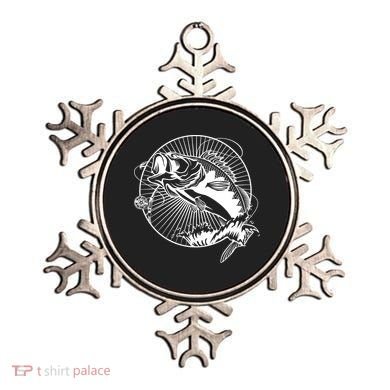 Fishing - Jumping Bass Fish Ornament