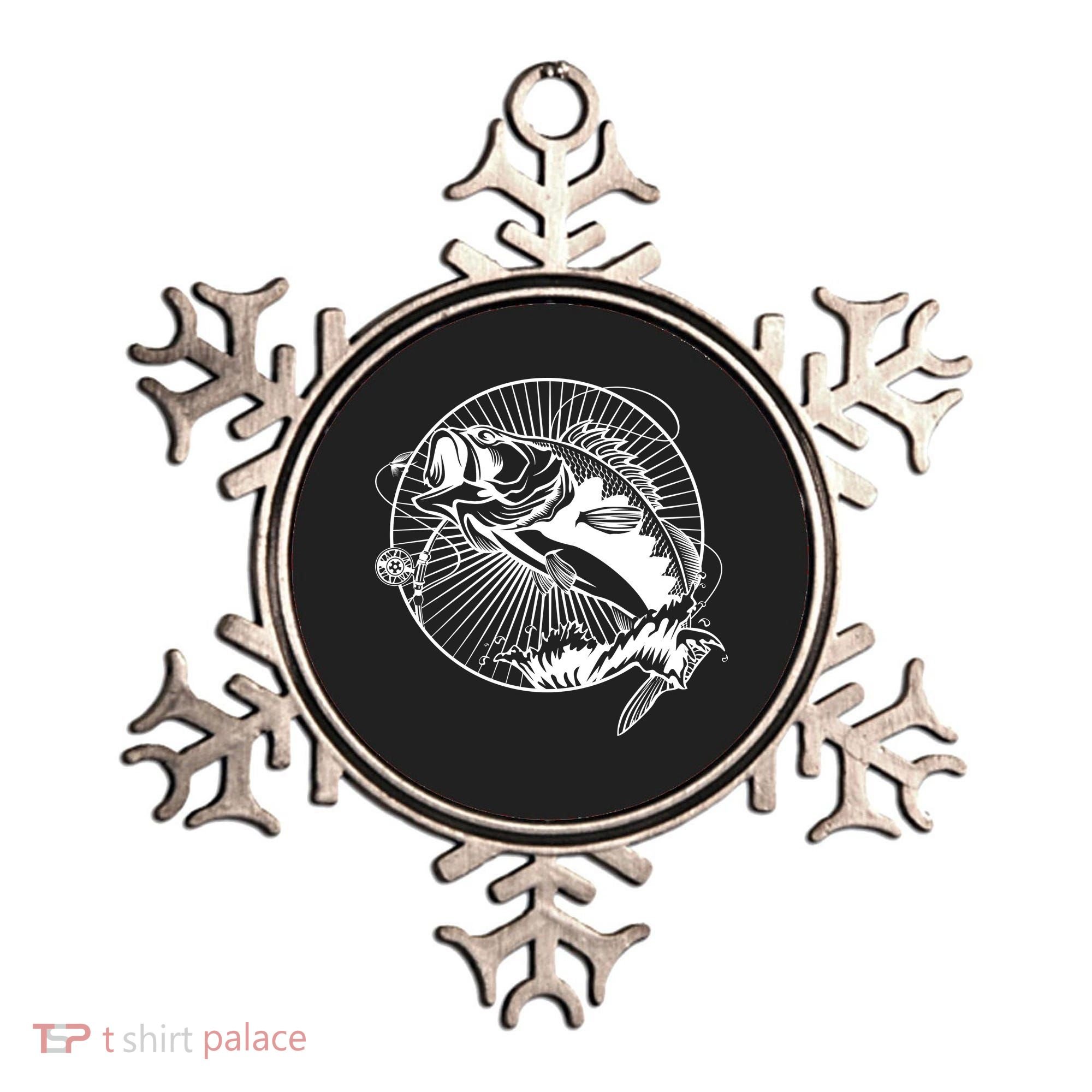 Fishing - Jumping Bass Fish Ornament