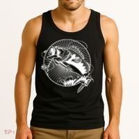 Fishing - Jumping Bass Fish Tank Top thumb 3