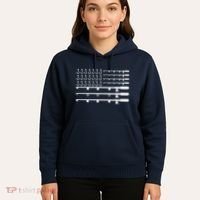 Fishing American Flag Fisherman Rods Hoodie thumb 5