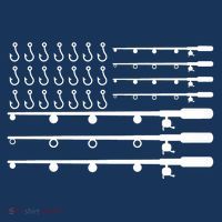 Fishing American Flag Fisherman Rods Hoodie thumb 7