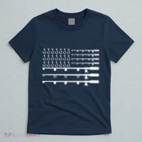 Fishing American Flag Fisherman Rods T-Shirt thumb 5
