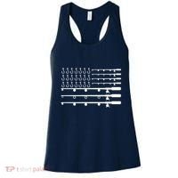 Fishing American Flag Fisherman Rods Women's Tank Top thumb 0