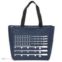 Fishing American Flag Fisherman Rods Tote Bag thumb 0