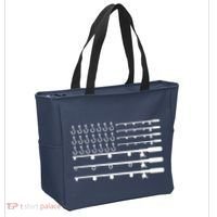 Fishing American Flag Fisherman Rods Tote Bag thumb 2