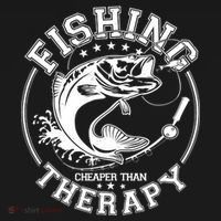 Fishing Cheaper Than Therapy Women's Hoodie thumb 2