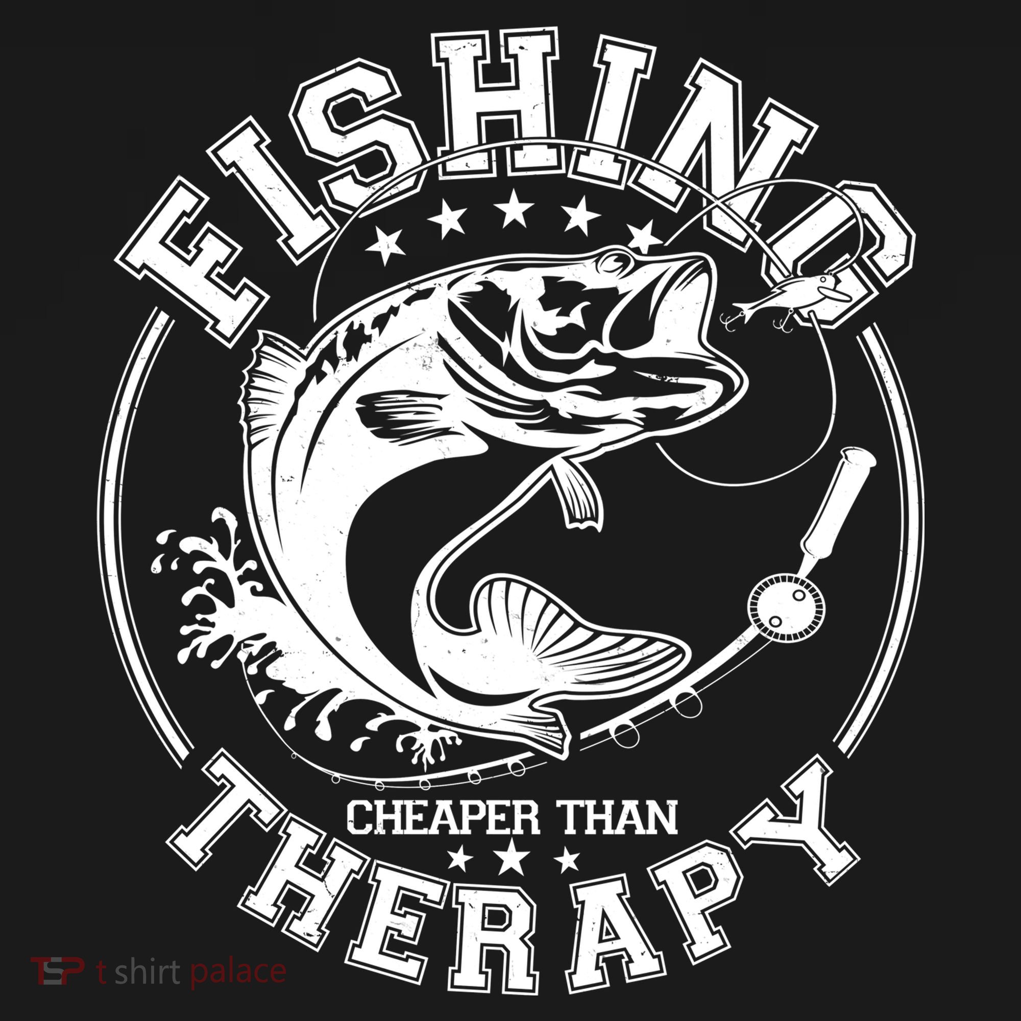 Fishing Cheaper Than Therapy Ornament