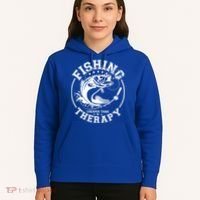 Fishing Cheaper Than Therapy Hoodie thumb 5