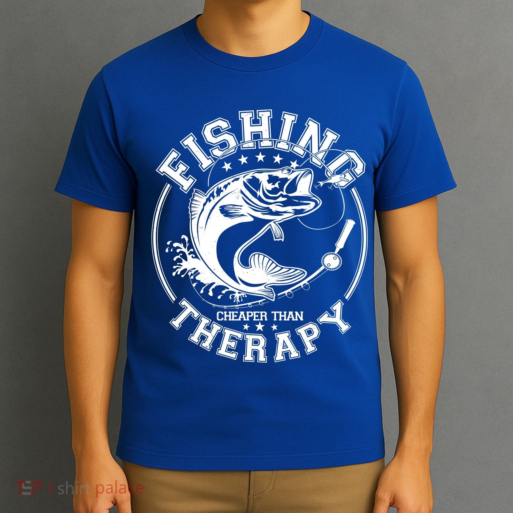 Fishing Cheaper Than Therapy T-Shirt
