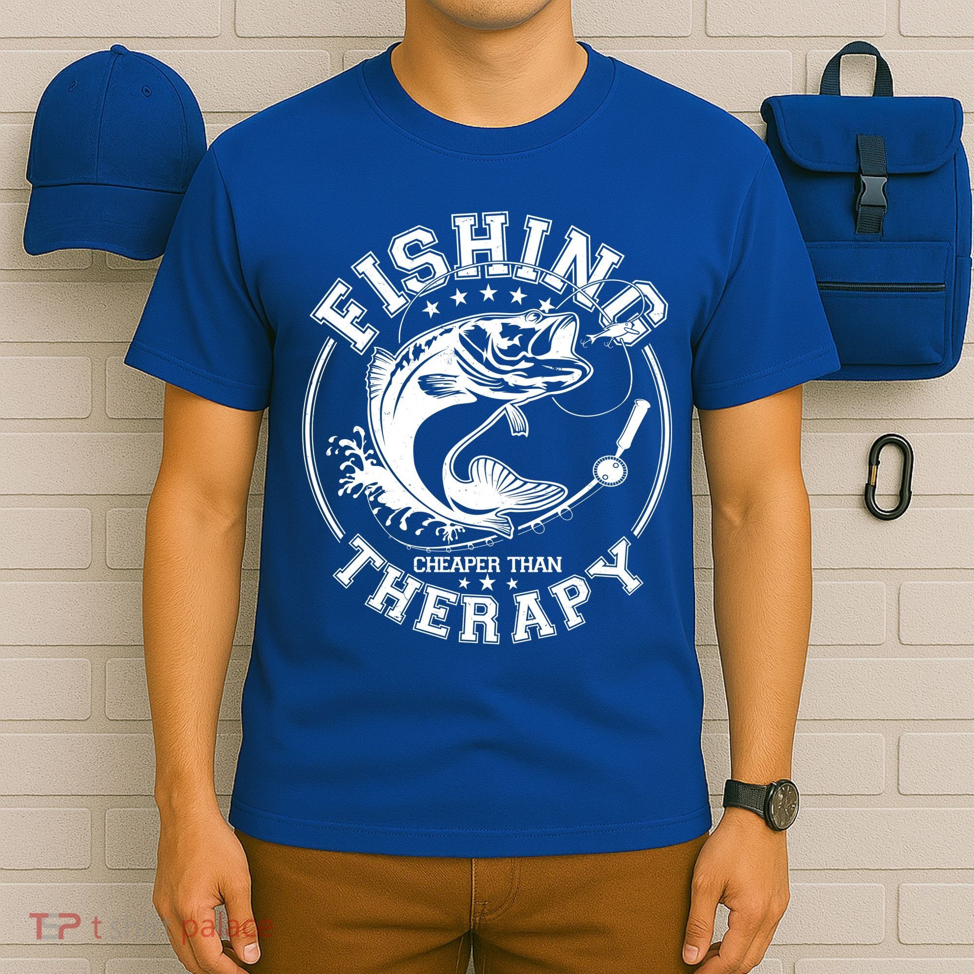 Fishing Cheaper Than Therapy T-Shirt
