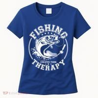 Fishing Cheaper Than Therapy Women's T-Shirt thumb 0