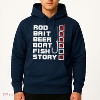 Fishing Check list Everything Checked But Fish Hoodie thumb 2