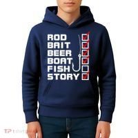 Fishing Check list Everything Checked But Fish Kids Hoodie thumb 4