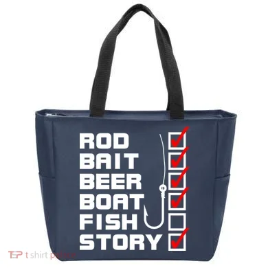 Fishing Check list Everything Checked But Fish Tote Bag