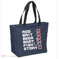 Fishing Check list Everything Checked But Fish Tote Bag thumb 2