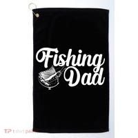 Fishing Dad Father's Day Fishing Fan Golf Towel thumb 0