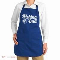 Fishing Dad Father's Day Fishing Fan Apron thumb 2
