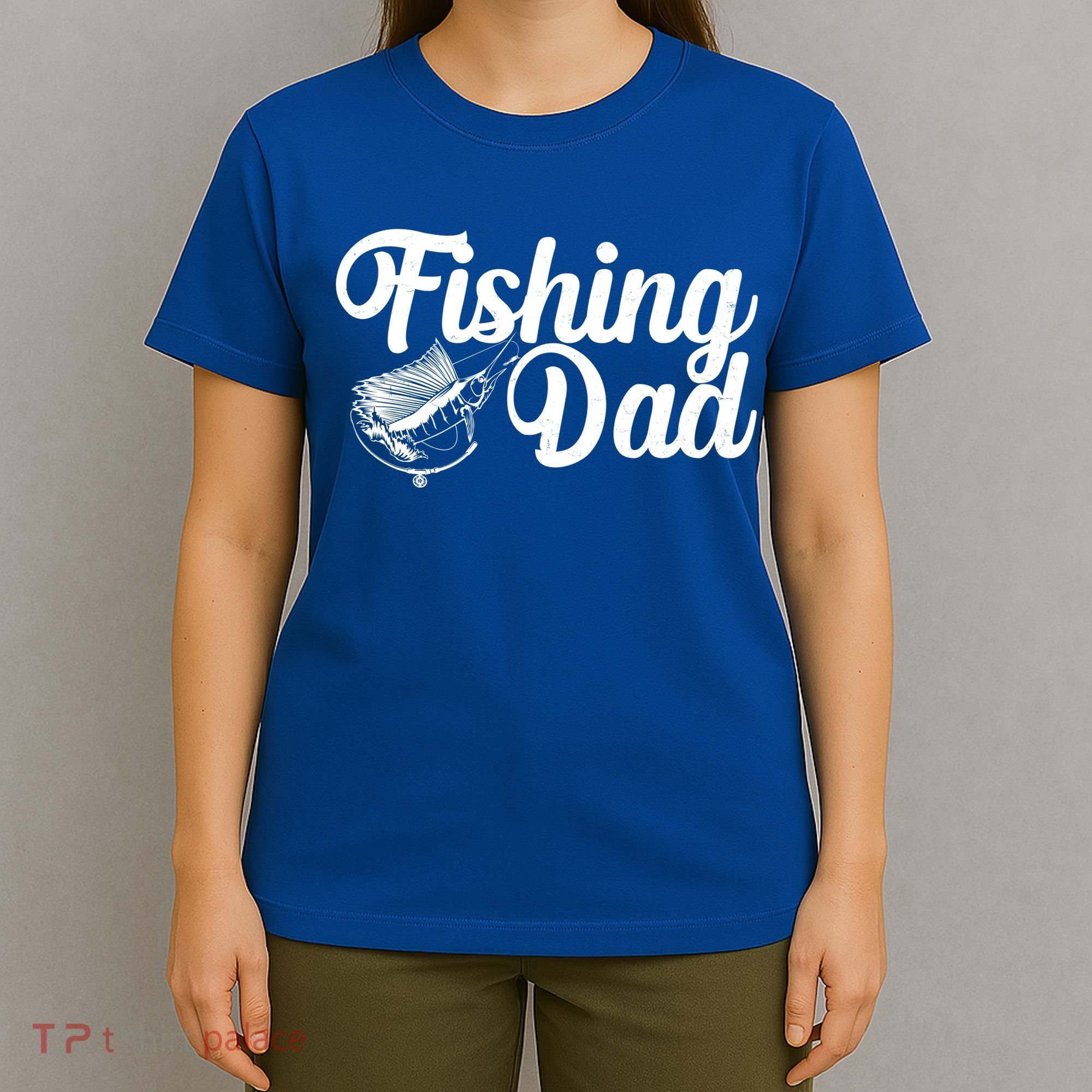 Fishing Dad Father's Day Fishing Fan T-Shirt
